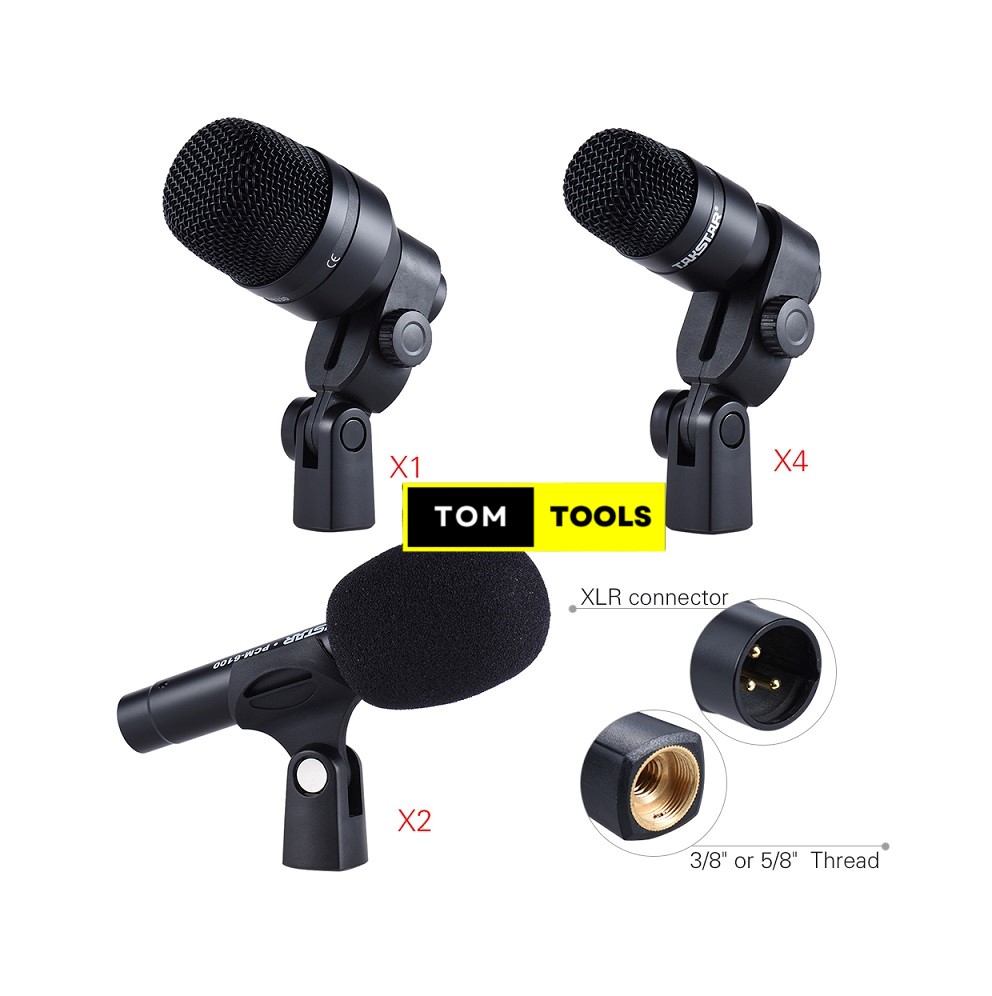 TAKSTAR DMS-D7 Drum Set Wired Microphone Kit