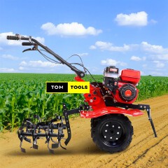 170F 7HP Gasoline Power Tiller with Attachments