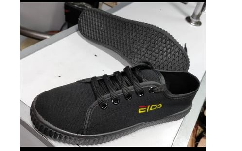 Cute Trendy Pretty No Fade material ladies laced Women Rubber Shoes