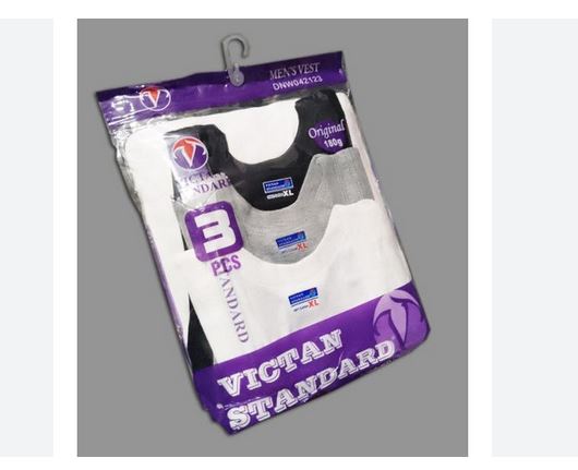VICTAN Standard Men's Cotton Fitted Vest (3pcs ) 3 IN 1 PACK VICTAN STANDARD 100% COTTON VESTS FOR MEN – SOFT, BREATHABLE, COMFORTABLE & DURABLE EVERYDAY INNER WEAR EXPERIENCE EVERYDAY COMFORT