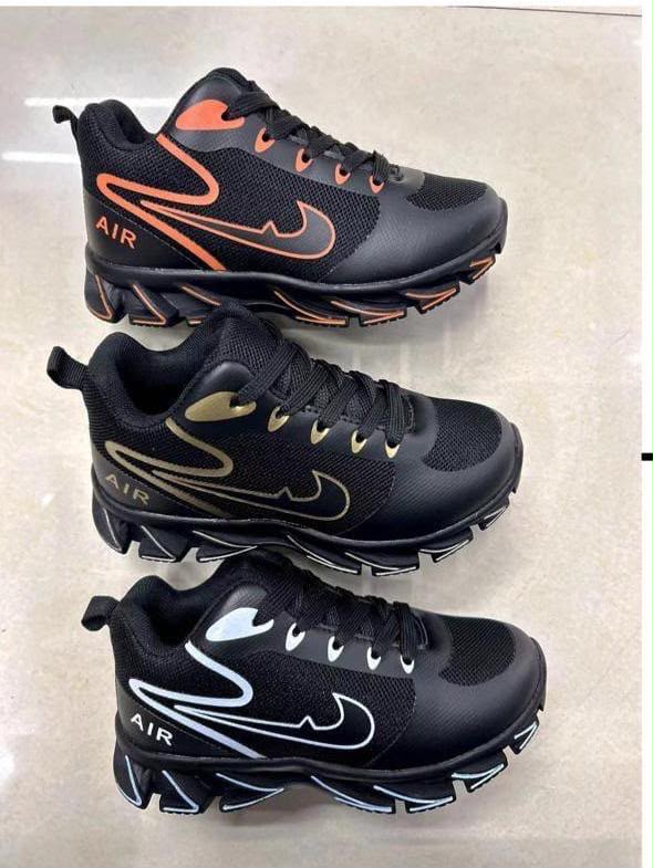 Black Glide Kids' Trainers. Zoom & Conquer Kids' Running Shoes. Kids' Performance sports shoes sneakers. Adventure Ready, Game On, The Golden Ticket, Future Stars' Footwear- colour per availability