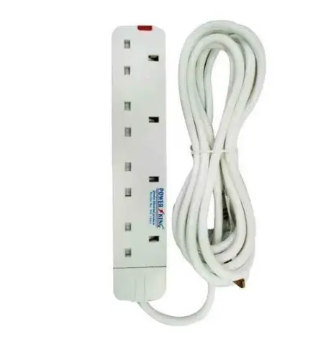 Sundabests Power King Heavy Duty 4-way Power/Socket Extension Cable Charging Outlet extension cable