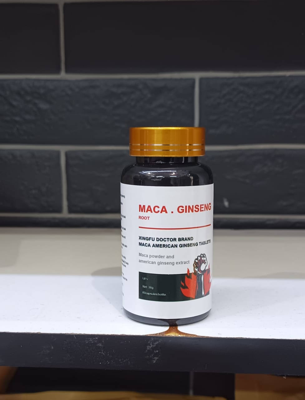 Maca Root and America Gingseng view 2