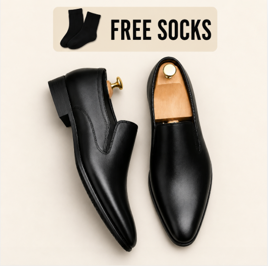 CLEARANCE SALE ,  pure leather  business Dress Shoes Official Shoes Men pure Leather Shoes Breathable Dress Shoes Pointed Toe Formal Shoes Hot Fashion Wedding pure Leather Man  + FREE GIFT