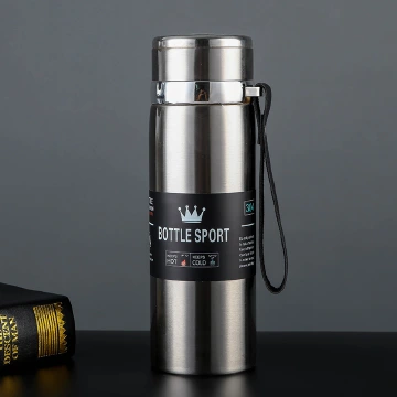 TC 800ML 2-Layer Stainless Steel Vacuum Thermos Cup Travel Mug – Portable Vacuum Flask for Hot and Cold Drinks at Home, Office, and On the Go