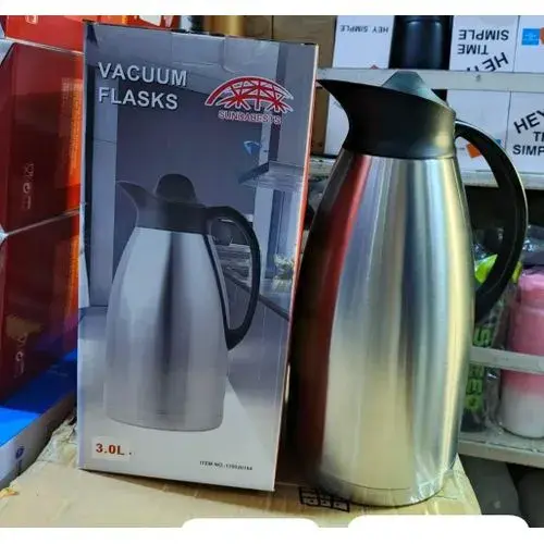 Sundabests Unbreakable Stainless Steel Vacuum Flask – Leak-Proof 24-Hour Hot and Cold Thermos Bottle for Tea, Coffee, Water, Travel, Office, Home, and Outdoor Everyday Beverage Temperature Control