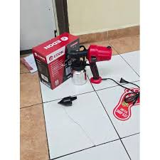 Edon 400W Electric Spray Gun with Durable Metallic Cap for Painting, Varnishing and Coating, Powerful HVLP Paint Sprayer for Home, DIY and Professional Use, Reliable Handheld Sprayer for Smooth Even F
