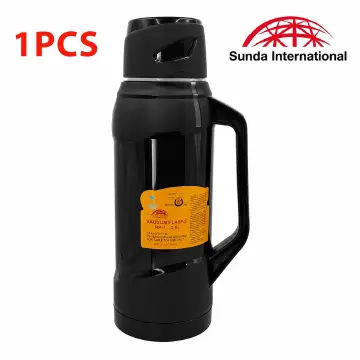 Sundabests High-Quality Vacuum Flask 2.0L – Large Capacity Insulated Thermos for Hot Coffee, Tea, and Water Storage at Home, Office, or Family Gatherings