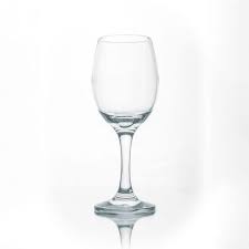 Nice One Wine Glasses 6Pcs Red Wine Glass with Distinctive Modern Shape and Flat Bottom, Luxurious Design for Bar and Kitchen Display