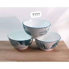 6Pcs 5 Inch Ceramic Bowls Set – Durable Everyday Bowls for Soup, Cereal, Rice & Snacks, Simple Practical Tableware for Home, Kitchen, Restaurant & Family Dining Use