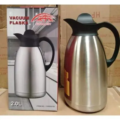 Sundabests Unbreakable Stainless Steel Vacuum Flask – Leak-Proof 24-Hour Hot and Cold Thermos Bottle for Tea, Coffee, Water, Travel, Office, Home, and Outdoor Everyday Beverage Temperature Control