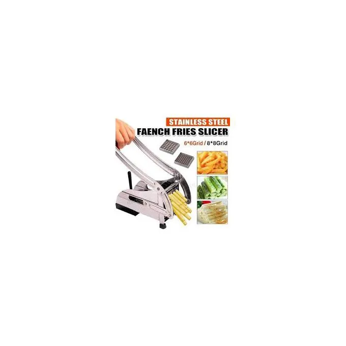 Electric Deep Fryer with Chips Cutter, Power Socket, and Chips Scooper – Complete Home Frying Kit for Crispy Chips, Chicken, and Snacks