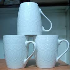 6Pcs Ceramic Mugs Set – Simple Classy Everyday Coffee & Tea Mugs, Elegant Durable Drinkware Combo for Home, Kitchen, Office & Hot Chocolate