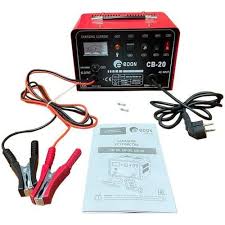 Royce CB20 Battery Charger for Cars, Trucks, Motorbikes and More, Reliable 12V Automotive Battery Charging Unit, Durable Fast Charger for Dead and Weak Batteries, Portable Everyday Vehicle Power Solut