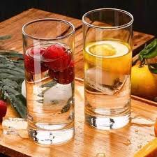High Ball Juice Glass for Water and Refreshing Drinks – Tall Elegant Drinking Tumbler for Home, Kitchen, Dining, Restaurant, Café, Parties, and Everyday Beverage Serving
