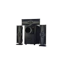 Vitron V635 3.1 Channel Multimedia Woofer Speaker System with Powerful Bass, Bluetooth, USB, SD Card, FM Radio, Remote Control, LED Display, Home Entertainment Audio System