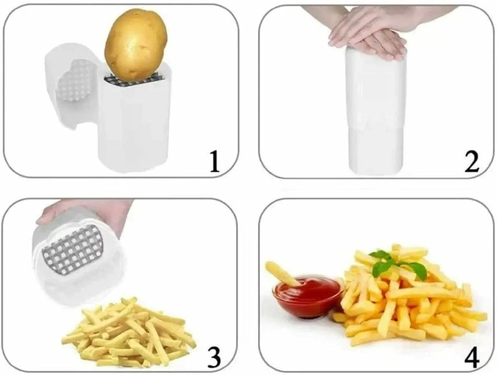 SXCHEN Multi-Function Kitchen Vegetable Cutter, Potato Shredder, Carrot Shred Tool, and French Fry Cutter – All-in-One Slicer for Vegetables and Fruit