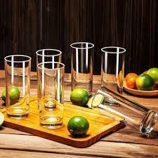 High Ball Juice Glass for Water and Refreshing Drinks – Tall Elegant Drinking Tumbler for Home, Kitchen, Dining, Restaurant, Café, Parties, and Everyday Beverage Serving