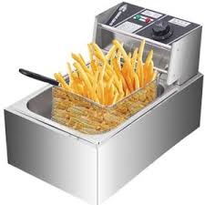 Electric Deep Fryer with Free Chips Cutter, Power Extension, and Chips Scooper – Complete Home Frying Set for Crispy Fries, Snacks, and Fried Foods