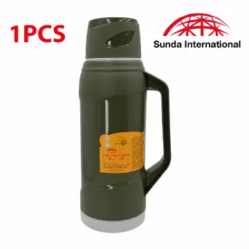 Sundabests High-Quality Vacuum Flask 2.0L – Large Capacity Insulated Thermos for Hot Coffee, Tea, and Water Storage at Home, Office, or Family Gatherings
