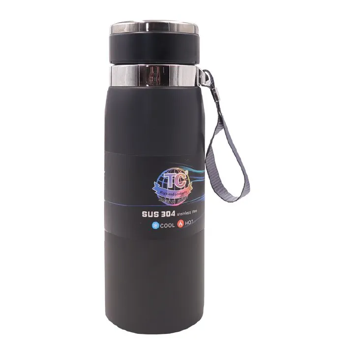 TC 800ML 2-Layer Stainless Steel Vacuum Thermos Cup Travel Mug – Portable Vacuum Flask for Hot and Cold Drinks at Home, Office, and On the Go