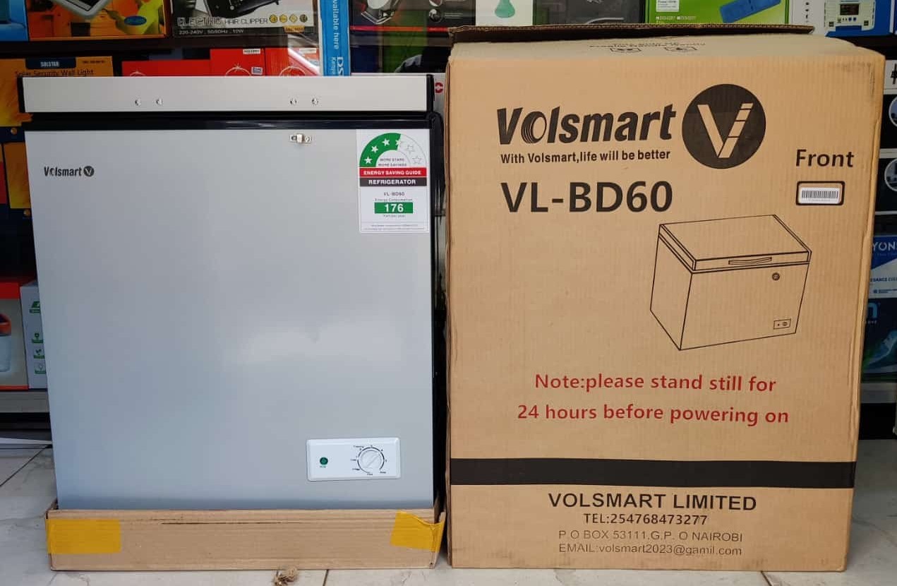 VOLSMART 60L CHEST FREEZER + FREE GIFTS