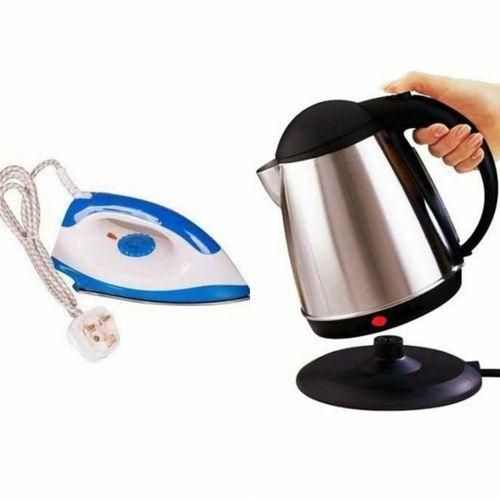AILYONS HD-198A Electric Dry Iron Box + Water Kettle
