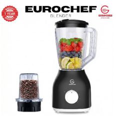 SUPER SALE!! EUROCHEF 2 In 1, 650W, 4-Speed Blender with Grinder