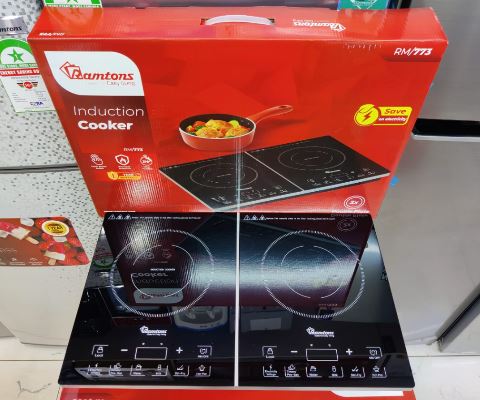 RAMTONS RM/773 - Double Induction Cooker + Free Pan