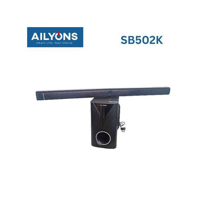AILYONS 2.1CH, Bluetooth, FM Radio Sound Bar Speaker System + Extension