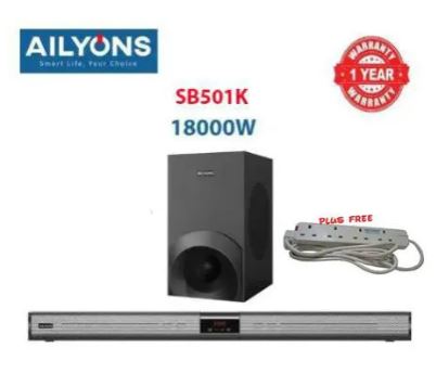 AILYONS SB501K - 2.1CH, Bluetooth, Sound Bar Speaker System Soundbar + Extension