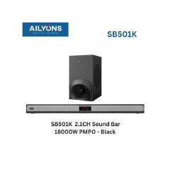 AILYONS SB501K - 2.1CH, Bluetooth, Sound Bar Speaker System Soundbar