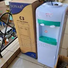 Sonar Dispenser C3 Hot and Normal Water Dispenser Compact Floor Table-Top Water Dispenser Home Office Dual Temperature Hot and Normal Water Single Unit Everyday Use