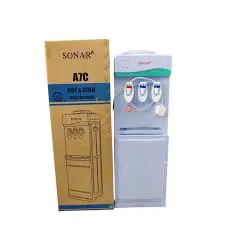 SONAR A7C Hot Normal Cold Water Dispenser Countertop Free-Standing Electric Water Cooler Fast Heating Cooling 3-Tap Design Energy Efficient Home Office Dispenser