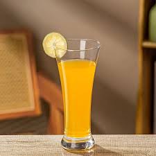 SUNDABESTS Set of 6 Water Juice Cocktail Glasses 330ml Elegant Clear Drinking Glass Cups for Juice Water Cocktails Soft Drinks Home Kitchen Dining Parties Restaurants Everyday Beverage Serving