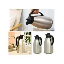 SUNDABESTS 3.5L Metallic Vacuum Flask Unbreakable Stainless Steel Large Capacity Hot & Cold Insulated Thermos Jug Modern Stylish Design Long-Lasting Temperature Retention for Home, Office & Events