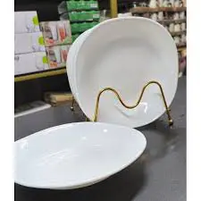 11 Inch Square Plate Set – Elegant Modern Serving Plates – Durable Ceramic Dinner Plates for Home, Kitchen & Restaurant Use, Ideal for Main Meals, Steak, Pasta, Rice & Buffet Serving, Stylish Tablewar