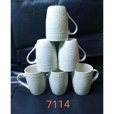 SUNDABESTS Elegant Tea Cups Set of 6 – Premium Black Ceramic Tea and Coffee Cups for Home, Office, Kitchen, Dining, Guests, Modern Table Serving, and Stylish Everyday Beverage Enjoyment