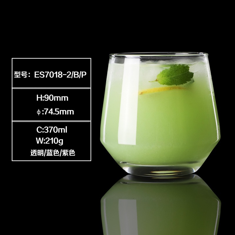 Set of 6pcs Moonlight Deli Glasses 370ml Capacity Perfect size for water, juice, soda & more.
Set of 6pcs