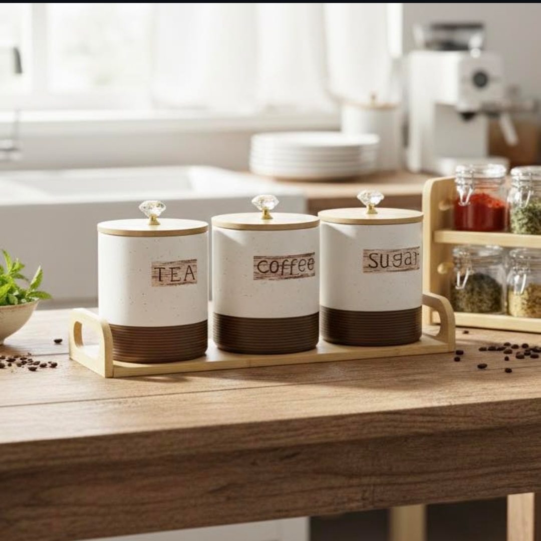 Customer offer 800ml coffee bean container, White black dot smooth ceramic sealed jar, Multifunctional food container, sealed candy cookie jar and 800ml for tea, beans