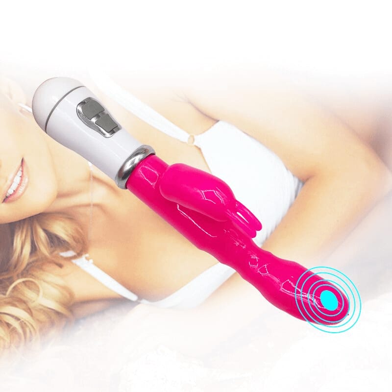 Woman Upgraded Vibrator Powerful G Spot Silicone Dildo Sex Toy 10 Modes Personal Handhold Wireless Wand Massager Quiet Waterproof Vagina Clit Simulator Multispeed Rabbit Vibe Female Lady Masturbation view 3