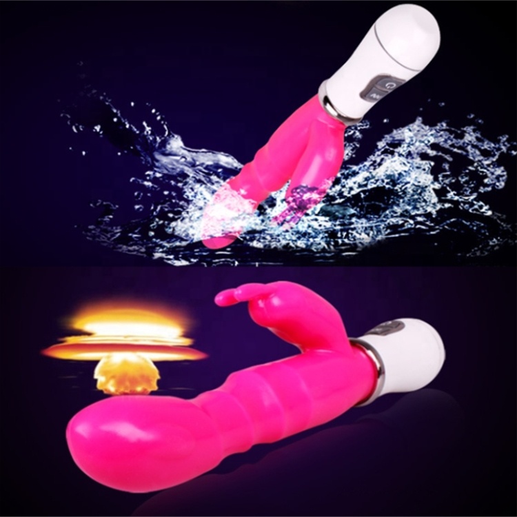 Woman Upgraded Vibrator Powerful G Spot Silicone Dildo Sex Toy 10 Modes Personal Handhold Wireless Wand Massager Quiet Waterproof Vagina Clit Simulator Multispeed Rabbit Vibe Female Lady Masturbation view 2