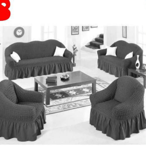 Living Room Stretchable Turkey imported Seat covers/Sofa covers.