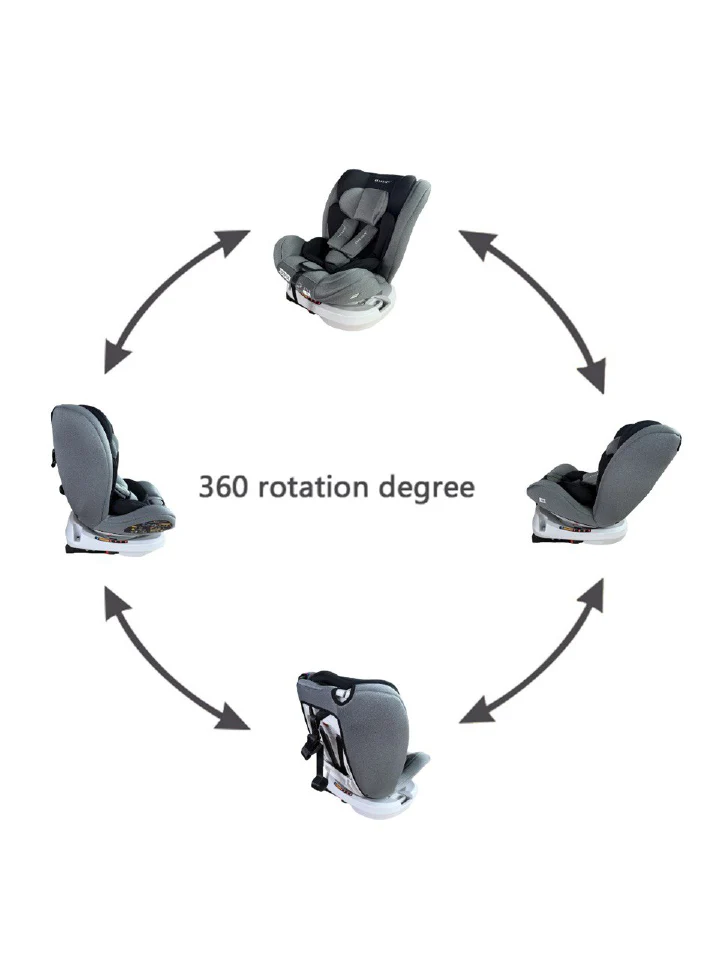 Cool Baby 360° Swivel ISOFIX Car Seat (0-36kg)This all-in-one convertible baby car seat provides maximum safety, comfort, and convenience for your growing child. Designed to span multiple growth stage