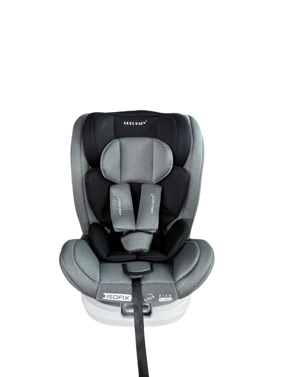 Cool Baby 360° Swivel ISOFIX Car Seat (0-36kg)This all-in-one convertible baby car seat provides maximum safety, comfort, and convenience for your growing child. Designed to span multiple growth stage