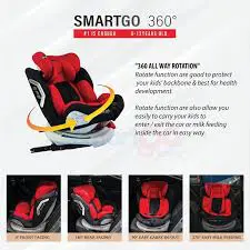 Cool Baby 360° Swivel ISOFIX Car Seat (0-36kg)This all-in-one convertible baby car seat provides maximum safety, comfort, and convenience for your growing child. Designed to span multiple growth stage