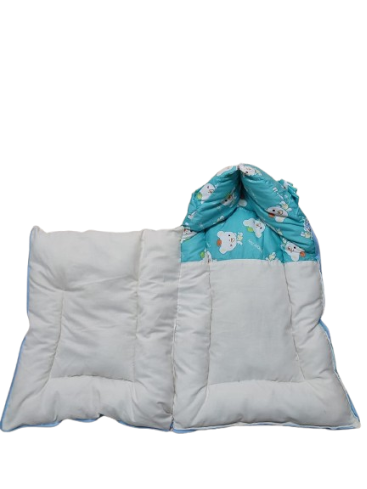 3-in-1 multifunctional baby sleeping bag, carry nest, and portable bedding mattress.Typically constructed from a breathable cotton blend with a plush microfiber or polyester cushioned filliing