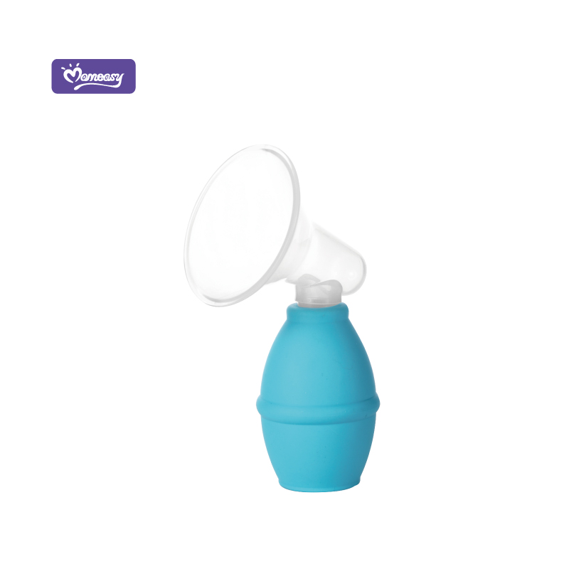 Silicone Breast Milk Saver & Manual Pump, which is a single-piece silicone device designed to catch leaking milk or provide gentle manual suction while breastfeeding.