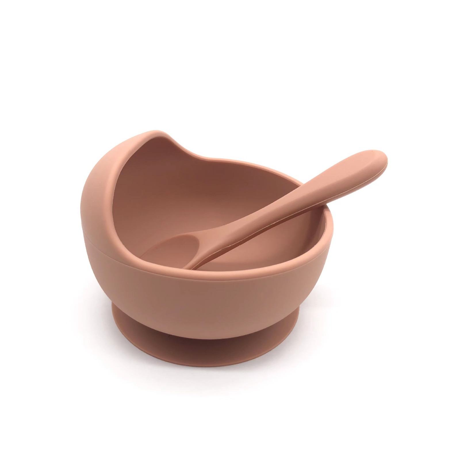 Silicone Suction Bowl Anti slip Anti Fall Design Infant Food Bowl Kids Feeding Tableware Daily Baby Supplies Heat Resistant: Suitable for warm and cold foods