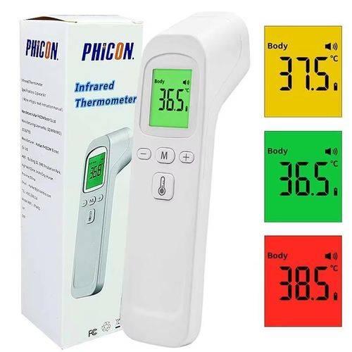Quality Digital Infrared Fever Thermometer Household Digital Baby Adult Non-contact Laser Body Temperature Ear used for household and medical screening for kids and adults Uses  a battery.